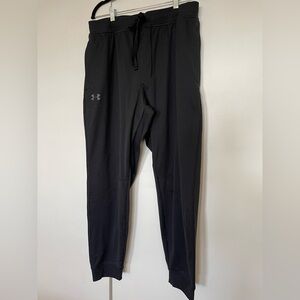 Under Armour Men's Black Athletic Joggers with Logo